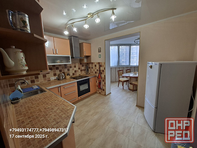 Здесь вода круглосуточно! Сдам хорошую 3 комн новострой калининский район Донецк - изображение 6