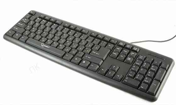 Клавиатура [арт-7863] Gembird Kb-8320u-Bl, Usb, черный тип подключения: проводная, интерфейс: Usb Макеевка