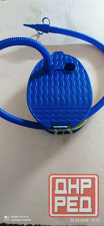 Продам насос ножной для надувного матраса Донецк - изображение 1