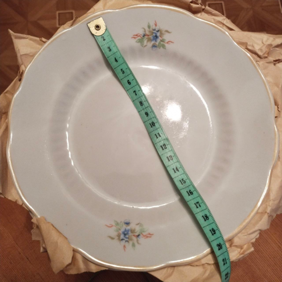 Набор винтажных фарфоровых закусочных тарелок коростенского завода усср Донецк