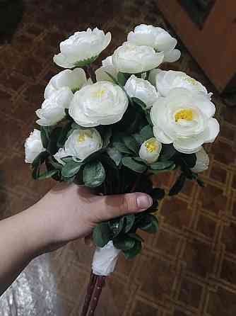 Искусственные цветы "Камелия" для декора Донецк