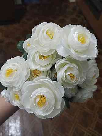 Искусственные цветы "Камелия" для декора Донецк