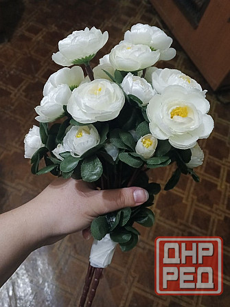 Искусственные цветы "Камелия" для декора Донецк - изображение 2