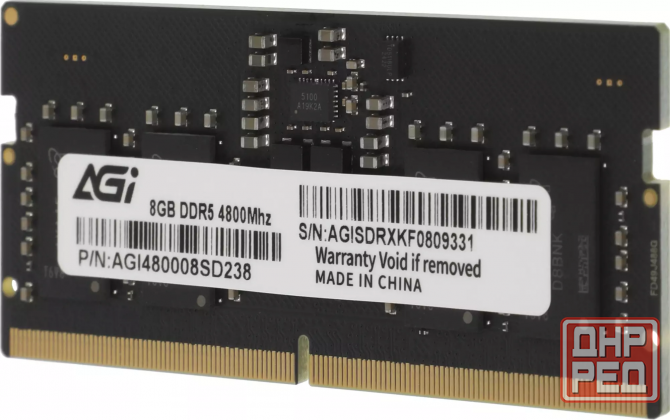 Озу AGI ddr5 - 1x 8ГБ 4800МГц, для ноутбуков (SO-DIMM) Донецк - изображение 1