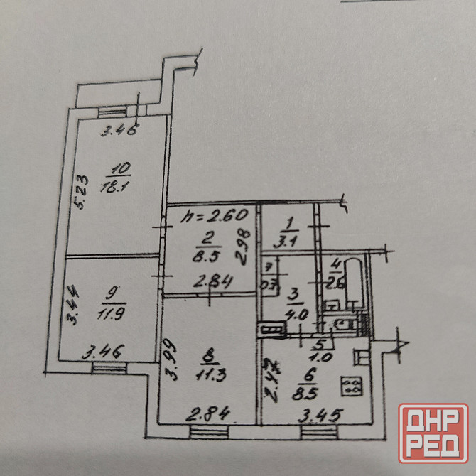3к на Текстильщике с холлом Донецк - изображение 1