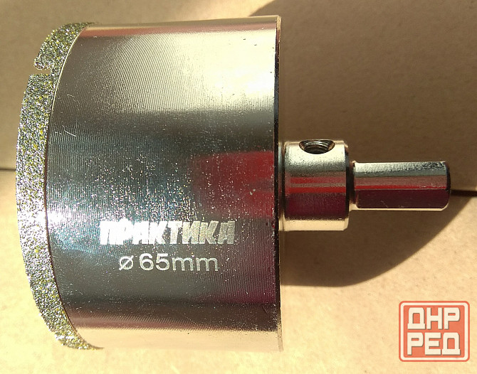 Коронка алмазная Практика "Мастер" по стеклу и керамике 65 мм Донецк - изображение 1