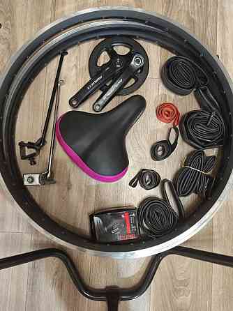 вело запчасти... продам раму 28 колеса размер 17 алюминиевая .. Донецк