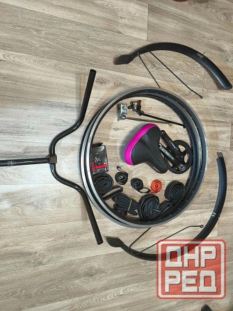 вело запчасти... продам раму 28 колеса размер 17 алюминиевая .. Донецк - изображение 1