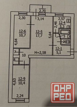 Продам 3ком Макеевка, Бутовский поворот Макеевка - изображение 9
