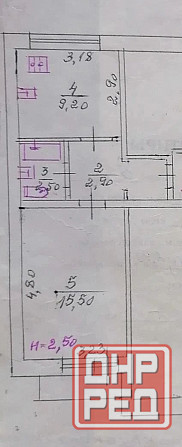 Продажа 1- комнатной квартиры в г. Макеевка, ул. Героев Сталинграда 34. Макеевка - изображение 6
