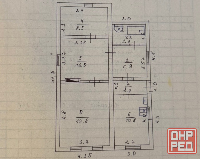 Продам жилой дом с газом, 64 м.кв., 8,5 соток - Макеевка, ул. Славы, пос. Ново-Калиново Макеевка - изображение 10