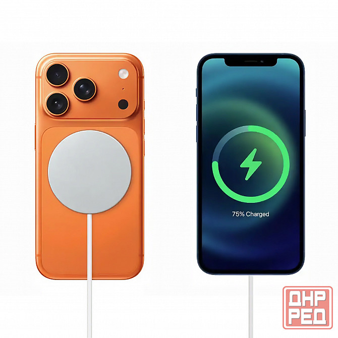 Беспроводная зарядка Apple 25 Вт, 2 м, MagSafe Charger магнитное зарядное, магнитный кабель, Оригина Донецк - изображение 2