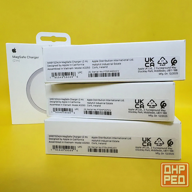 Беспроводная зарядка Apple 25 Вт, 2 м, MagSafe Charger магнитное зарядное, магнитный кабель, Оригина Донецк - изображение 8