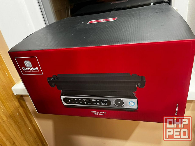 Продам гриль-пресс Rondell RDE-1700 Снежное - изображение 1