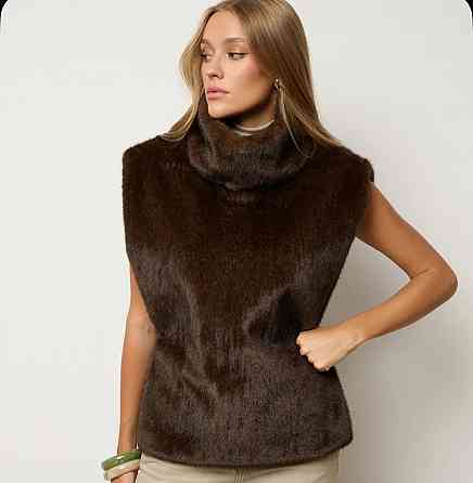 Massimo Dutti жилет меховой Донецк