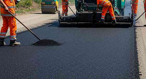 Асфальтирование дорог под ключ Донецк