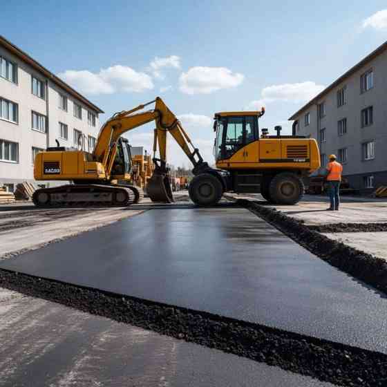 Асфальтирование дорог под ключ Донецк
