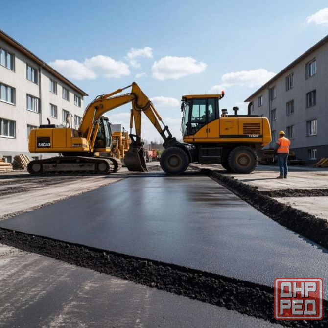 Асфальтирование дорог под ключ Донецк - изображение 1