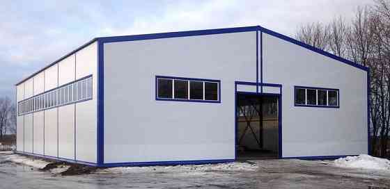 Строительство зданий из сэндвич панелей в Донецке Донецк