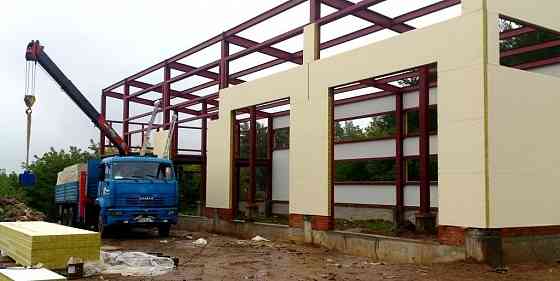 Строительство зданий из сэндвич панелей в Донецке Донецк