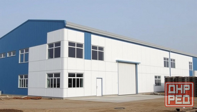 Строительство зданий из сэндвич панелей в Донецке Донецк - изображение 1