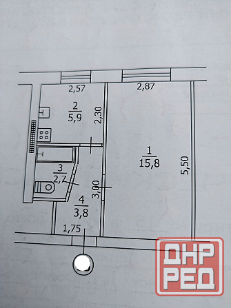 Продажа квартиры в центре посёлка Юбилейный Луганск - изображение 7
