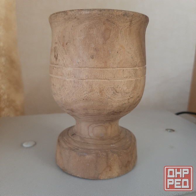 Деревянная ступка старинная Донецк - изображение 1