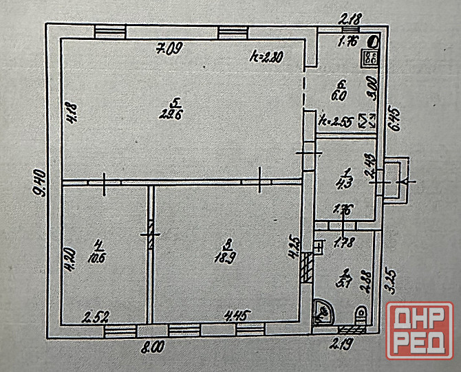 Продам дом с газом, 75 м.кв., участок 3,5 сотки - Донецк, пос. Стройдеталь Донецк - изображение 8