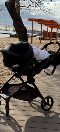 Авто люлька авто кресло Cybex +база izofix Мариуполь