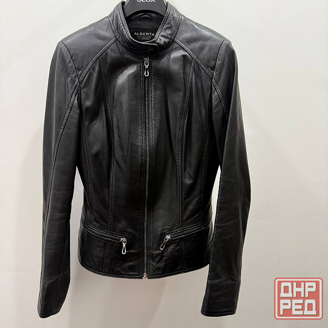 Продам куртку кожаную Донецк - изображение 1