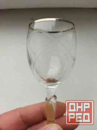 Рюмочки из богемского стекла на Донецк