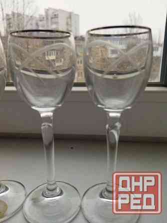 Рюмочки из богемского стекла на Донецк