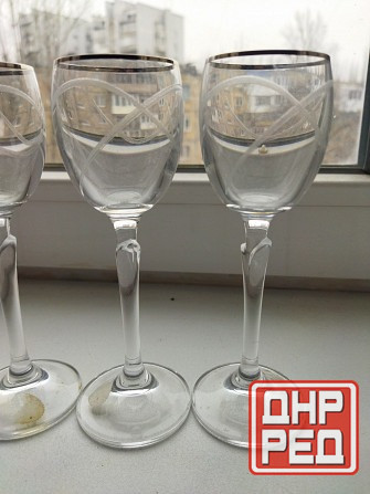 Рюмочки из богемского стекла на Донецк - изображение 2