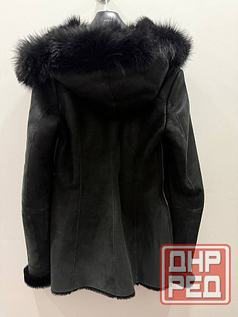 Продам дубленку с капюшоном Донецк - изображение 2