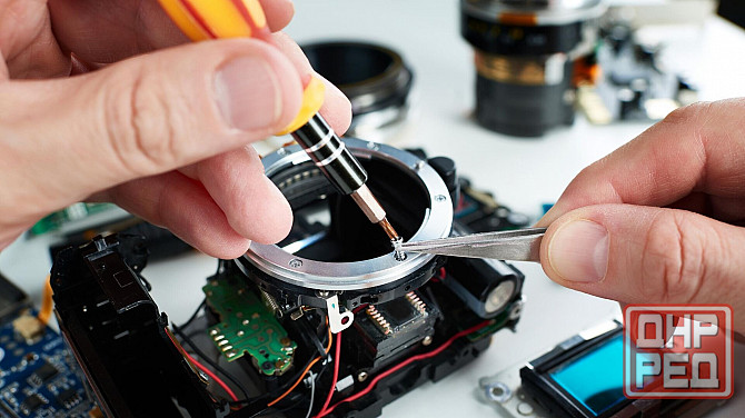 Ремонт фотоаппаратов и видеокамер Донецк - изображение 1