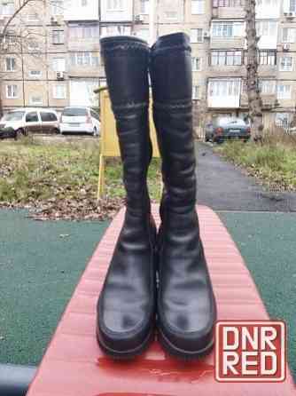 Сапоги женские 38 р. кожаные Беларусь Донецк