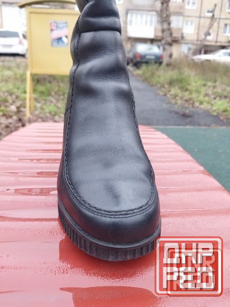 Сапоги женские 38 р. кожаные Беларусь Донецк - изображение 8