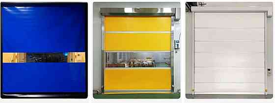 Ворота пвх скоростные для автомоек, автосервиса, складов Донецк