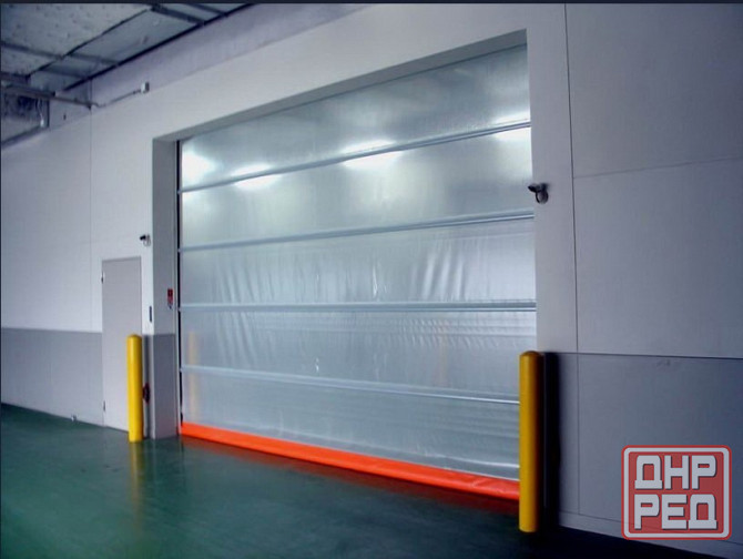 Ворота пвх скоростные для автомоек, автосервиса, складов Донецк - изображение 2