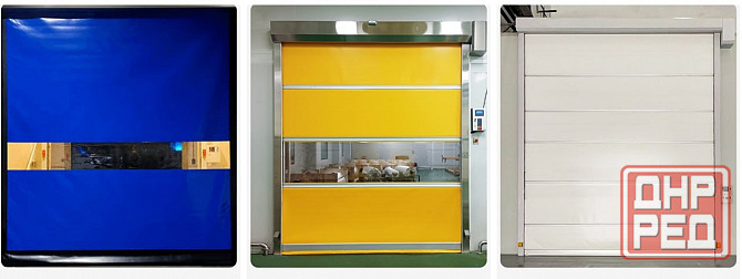 Ворота пвх скоростные для автомоек, автосервиса, складов Донецк - изображение 3