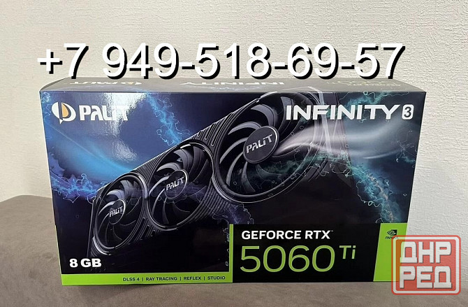 Palit RTX 5060 Ti Infinity 3 8GB Донецк - изображение 1