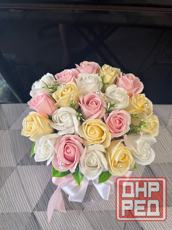 Букеты из мыла ручной работы. Донецк - изображение 6