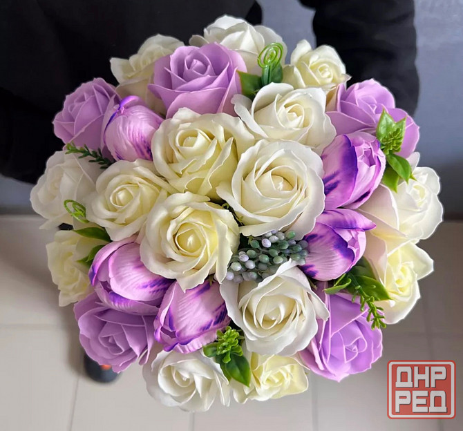 Букеты из мыла ручной работы. Донецк - изображение 1