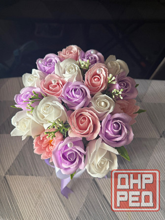 Букеты из мыла ручной работы. Донецк - изображение 4