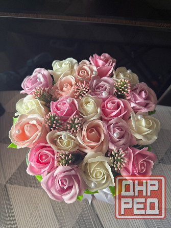 Букеты из мыла ручной работы. Донецк - изображение 3