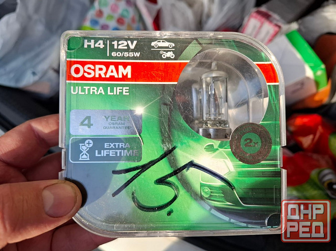 Продам лампы H4 Osram Ultra Life Донецк - изображение 1