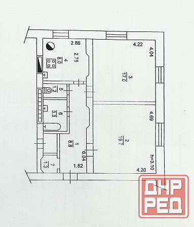 Продажа 2 комн. квартиры «сталинка». ул. Коксохимическая. Донецк - изображение 9