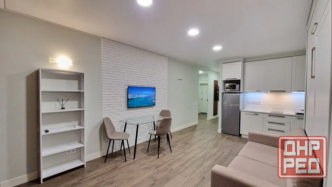 Сдается однокомнатная квартира-студия в Пролетарском районе. Донецк - изображение 1