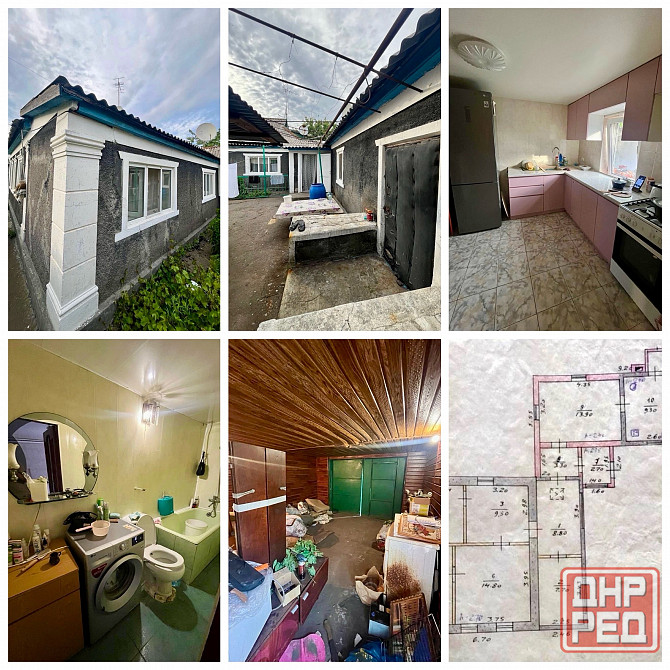 55 квартал дом с газом Макеевка - изображение 1