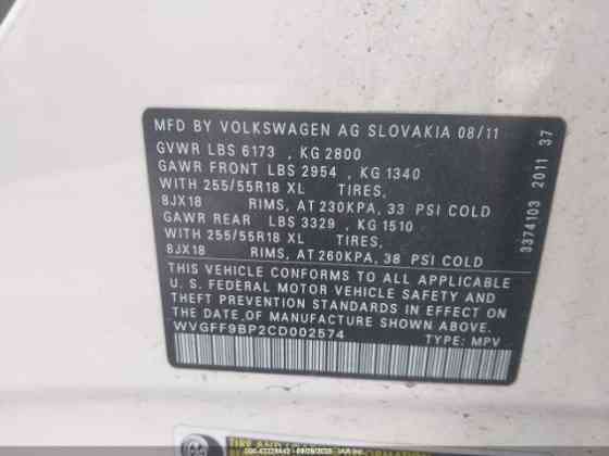 Volkswagen-Touareg 2010-2014 на разбор запчасти Донецк